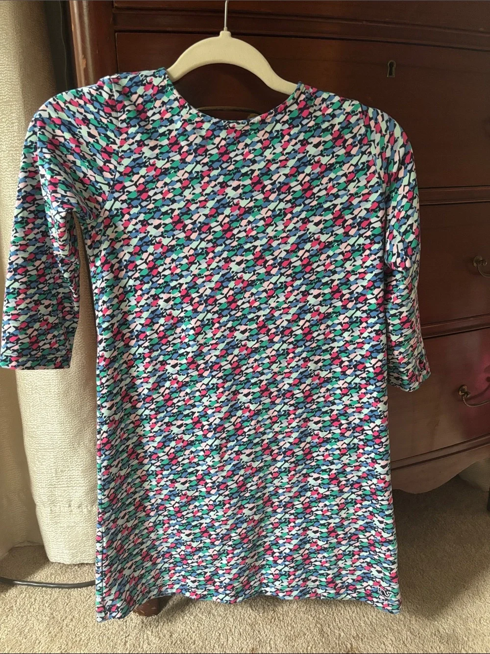 Vineyard Vines Girls' Multicolor Knit Dress (10-12)